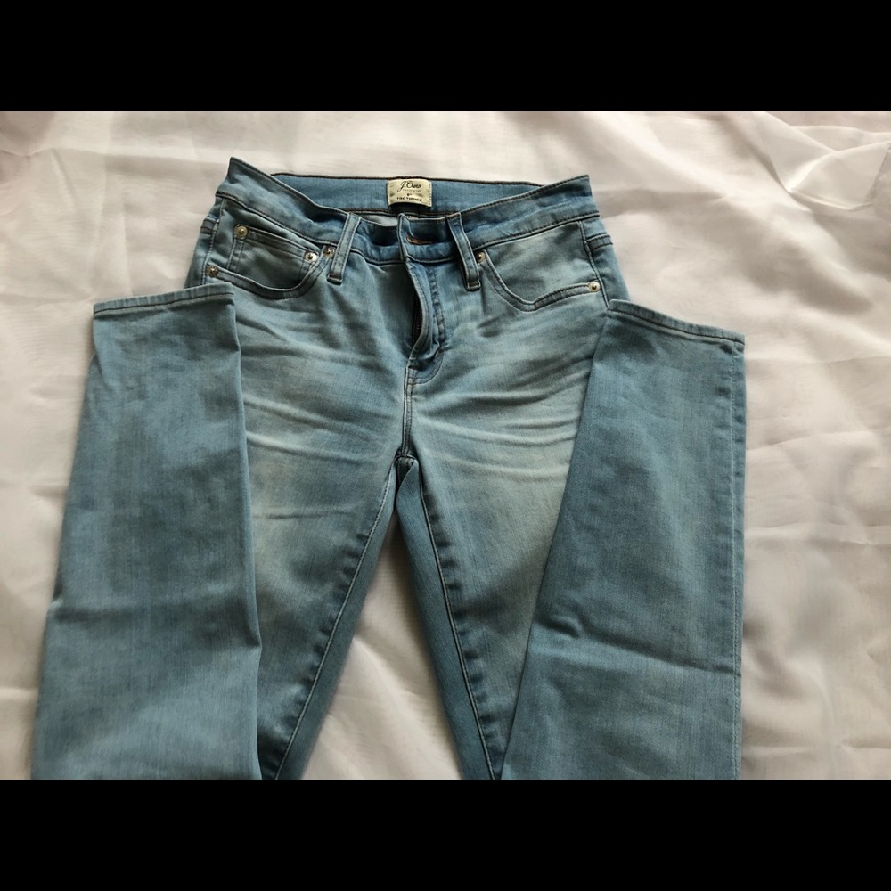 J. Crew jeans toothpick